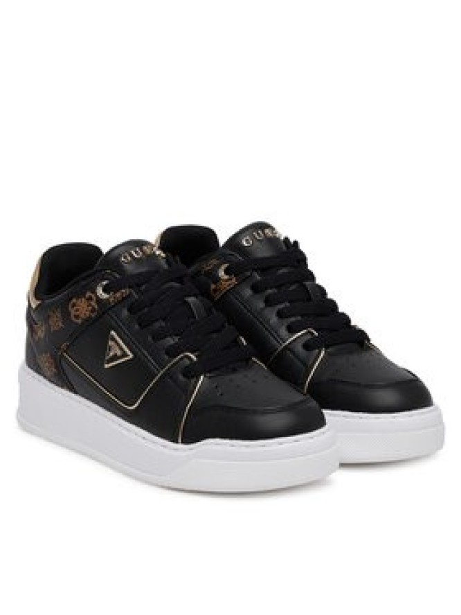 Guess Sneakersy FLTDEL FAL12 Czarny