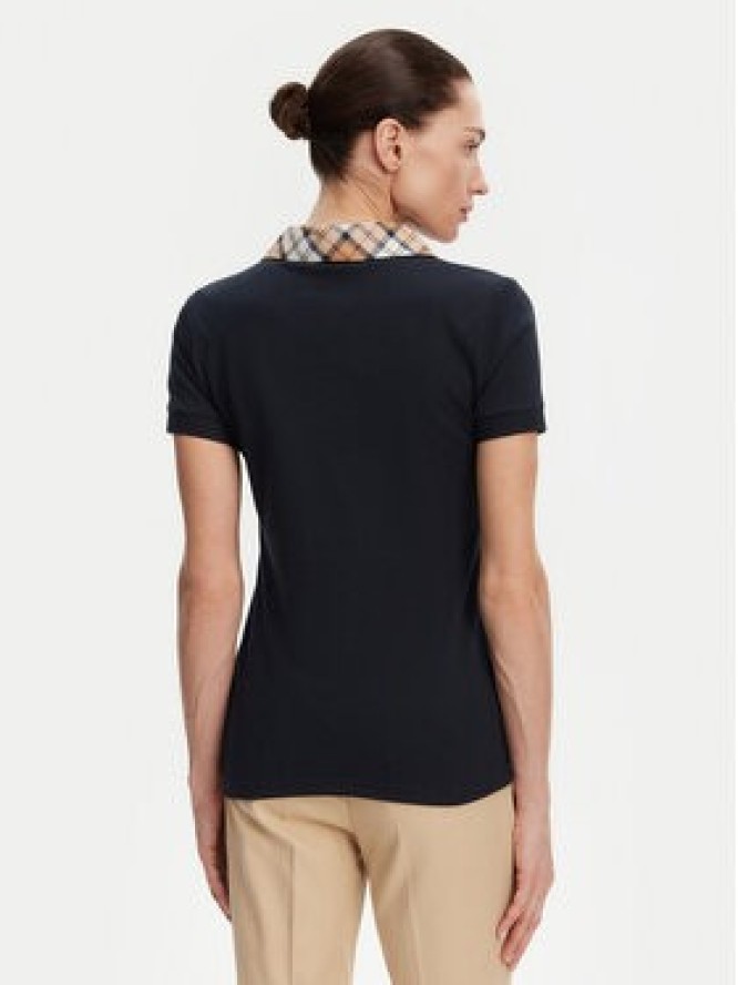 Barbour Polo LML0633NY13 Granatowy Regular Fit