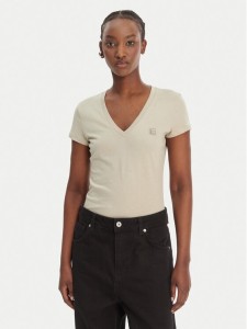 Armani Exchange T-Shirt XW002292 AF10356 U6275 Beżowy Regular Fit