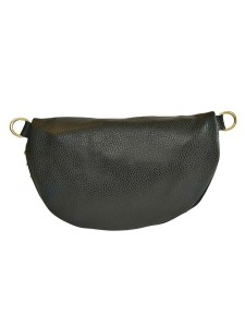 Florence Bags Skórzana saszetka "Starly" w kolorze czarnym - 25 x 16 x 8 cm rozmiar: onesize