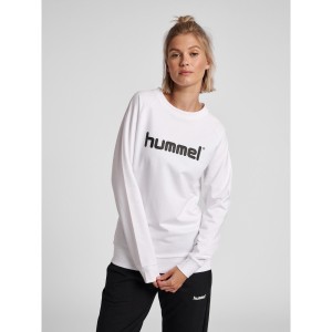 Bluza do piłki ręcznej damska Hummel Go Cotton Logo Sweatshirt Woman