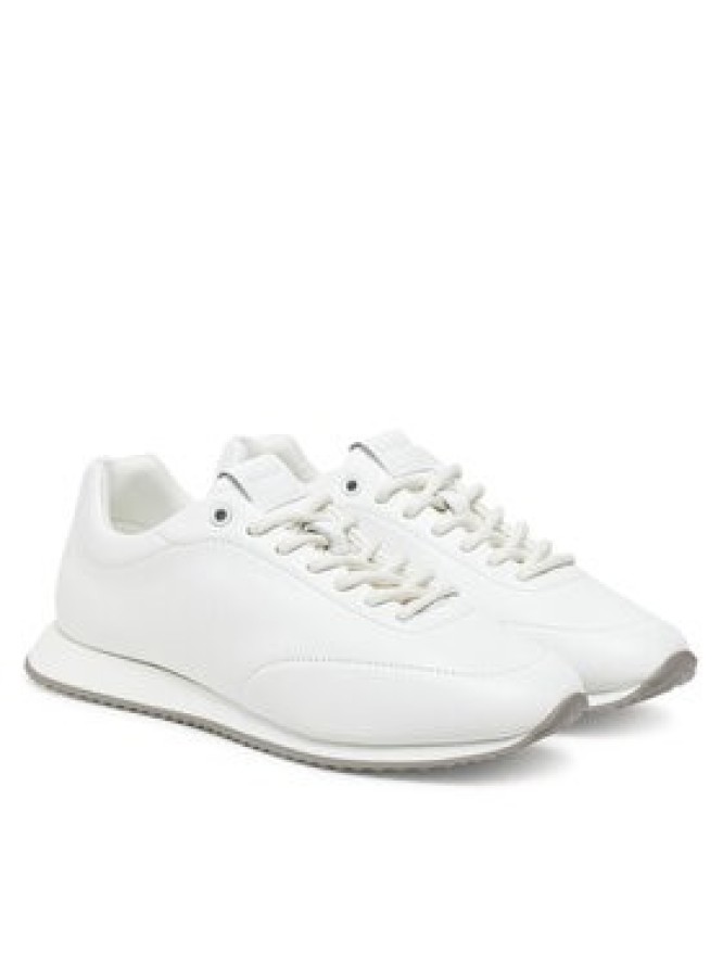 Calvin Klein Sneakersy Runner Lace Up - Lth HW0HW02396 Biały