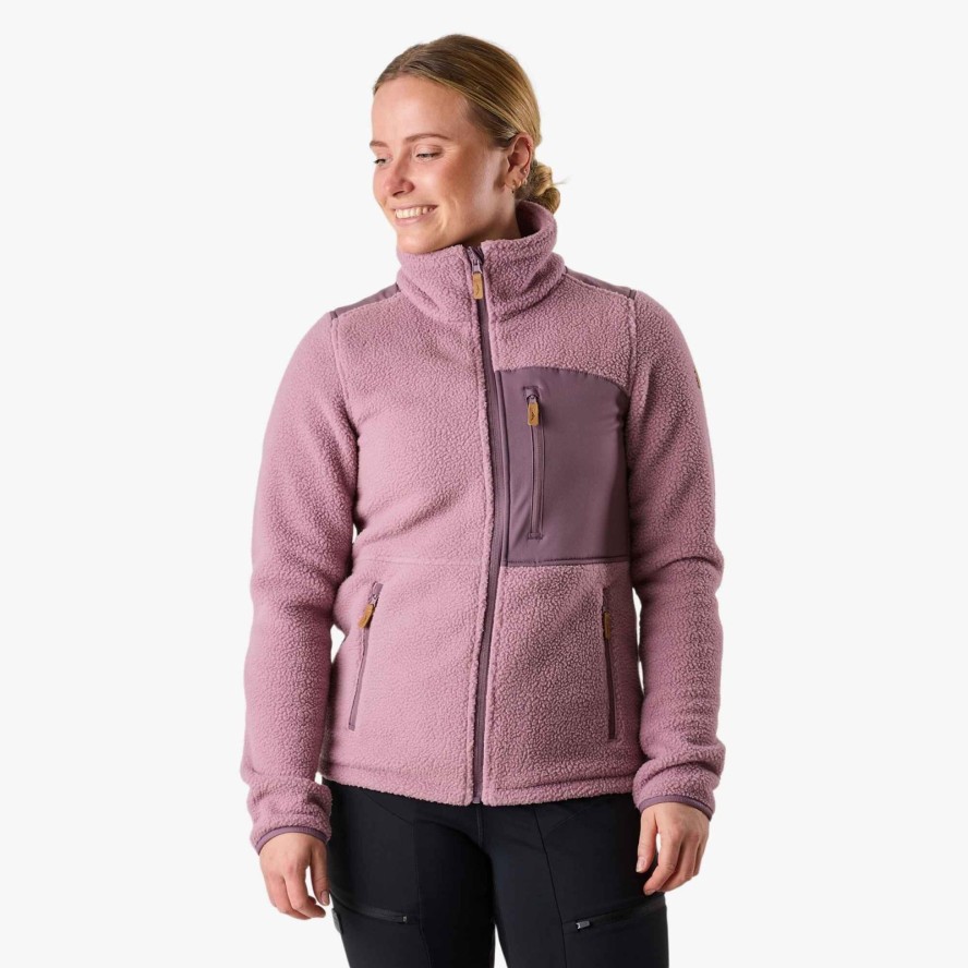 Bluza polarowa turystyka damska Swedemount Nordkap Pile Jacket wodoodporna
