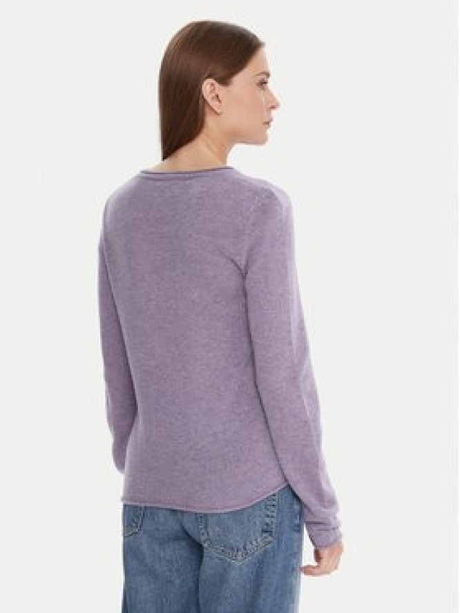 Tommy Hilfiger Sweter WW0WW40264 Fioletowy Regular Fit