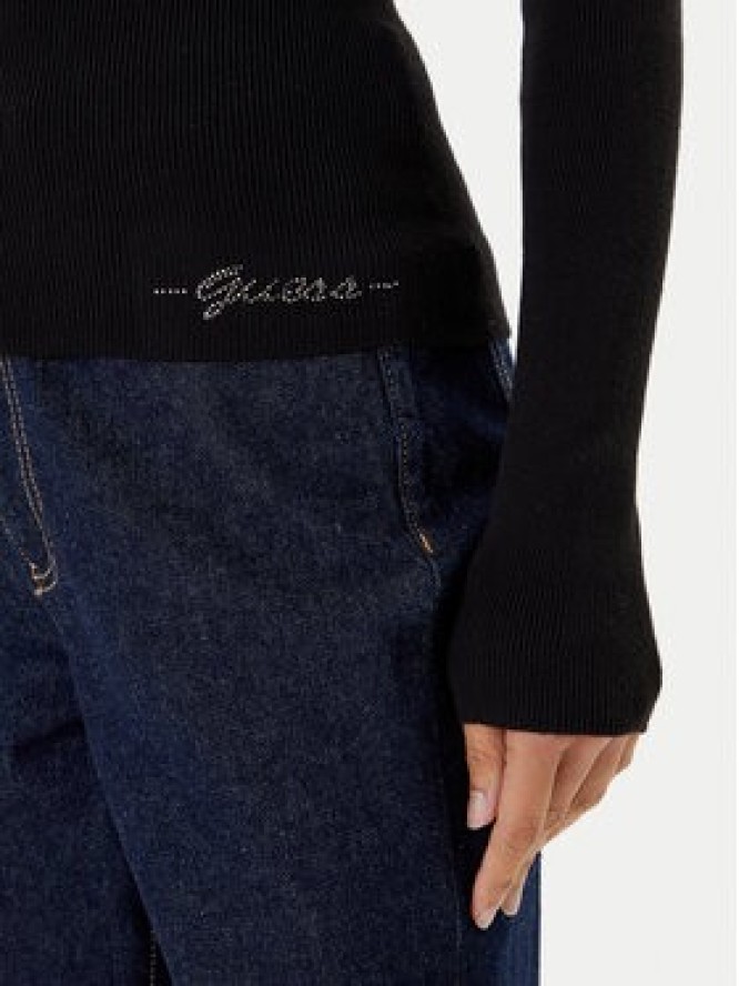 Guess Golf W5BR15 Z3OW2 Czarny Slim Fit