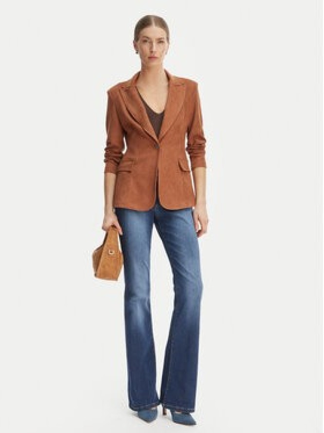 Rinascimento Jeansy CFC0127828003 Granatowy Slim Fit