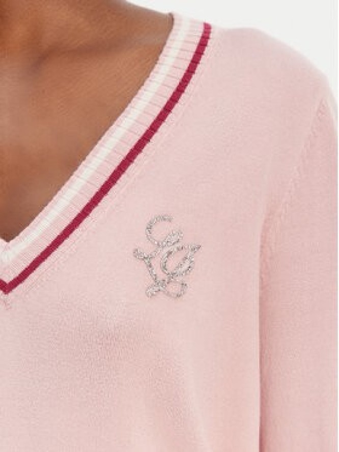 Liu Jo Sport Sweter TA6068 MS49I Różowy Regular Fit