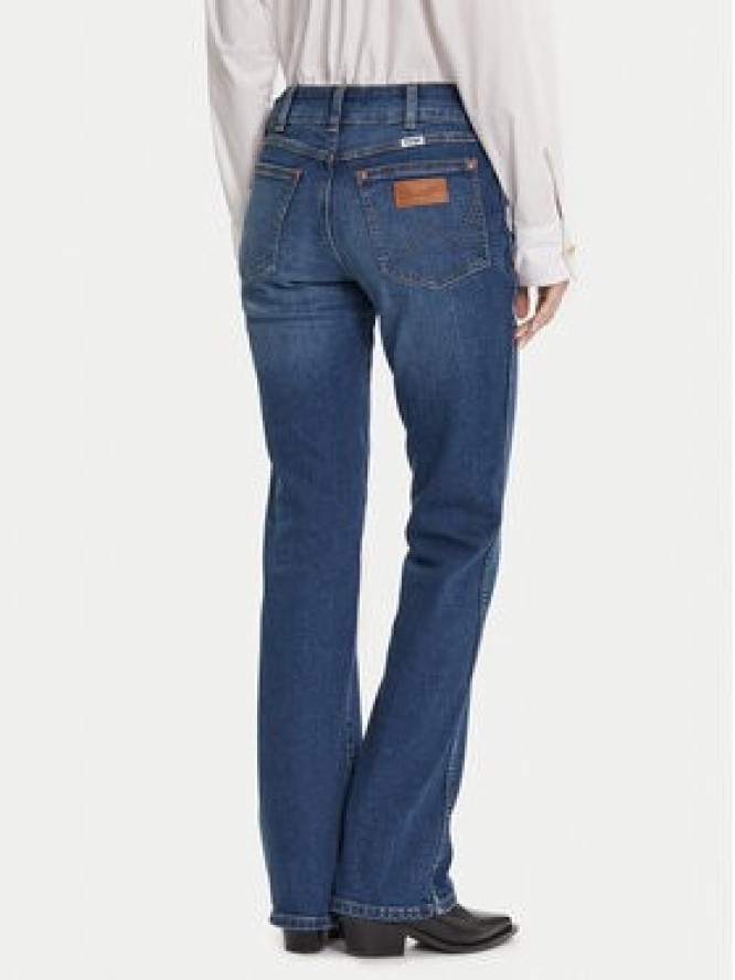 Wrangler Jeansy Bold 112371207 Granatowy Bootcut Fit