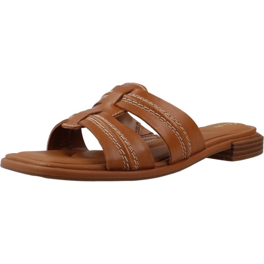 Sandały CLARKS ARIANY MULE Brązowy