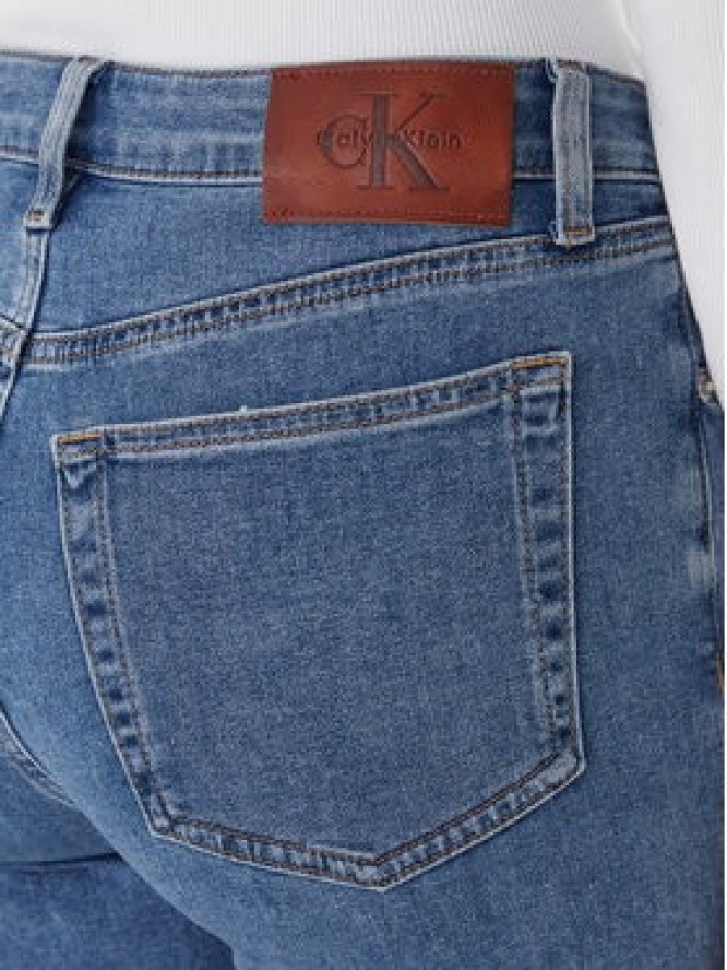Calvin Klein Jeans Jeansy LV047E616G Niebieski Skinny Fit