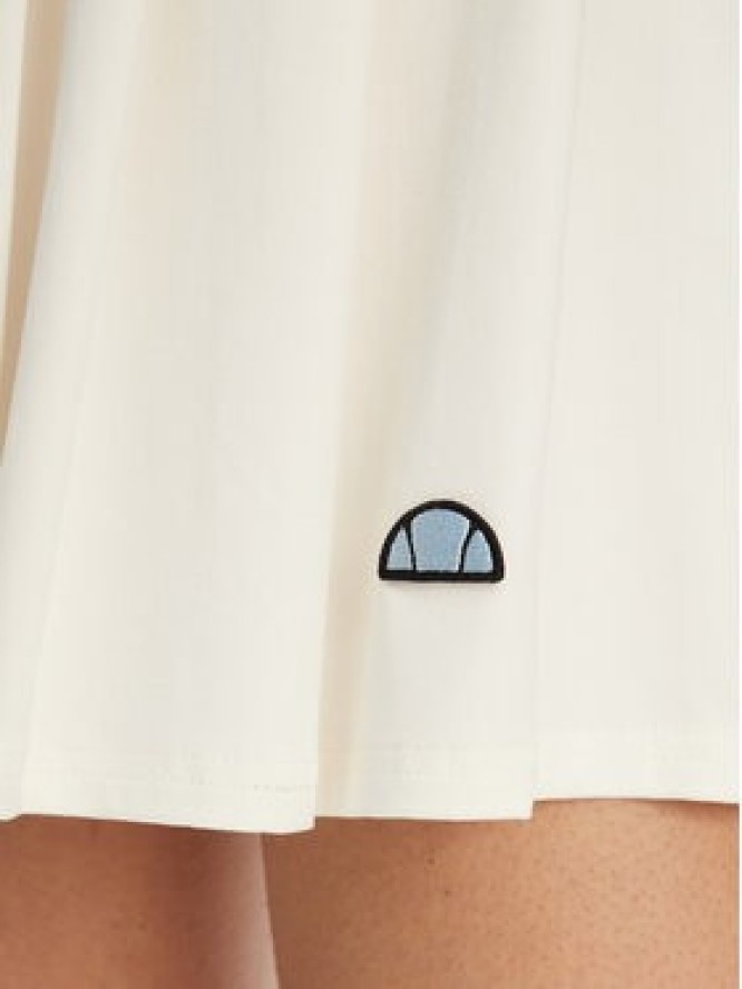 Ellesse Spódnica plisowana SGZ21968904 Écru Regular Fit