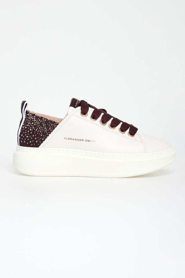 Sneakersy damskie skórzane Wembley ALEXANDER SMITH
