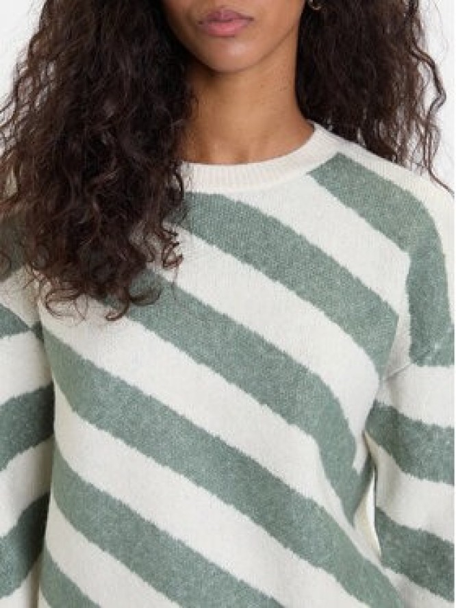 Vero Moda Sweter Lara 10310862 Beżowy Regular Fit