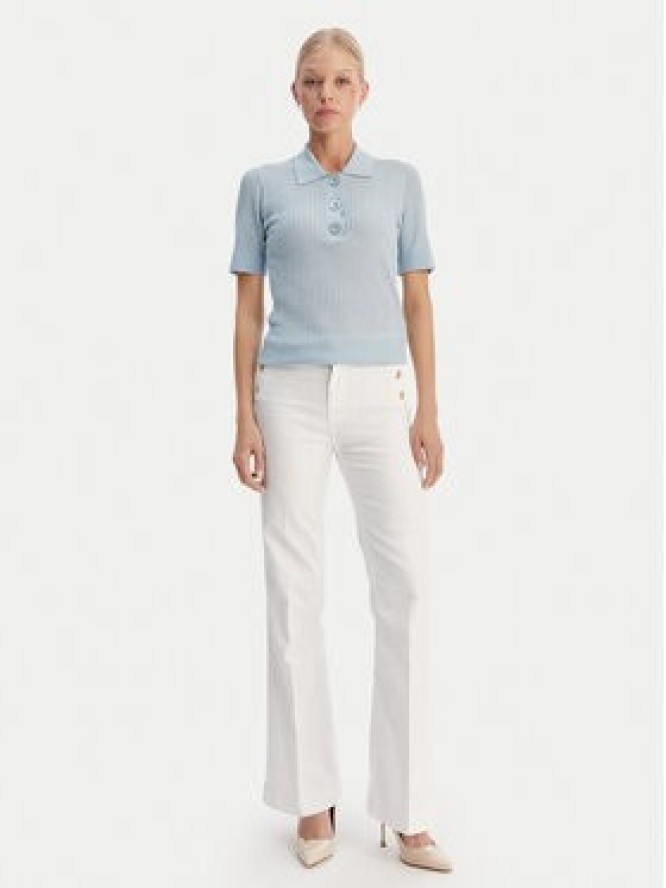 Liu Jo Polo WA6285 MS46J Błękitny Slim Fit