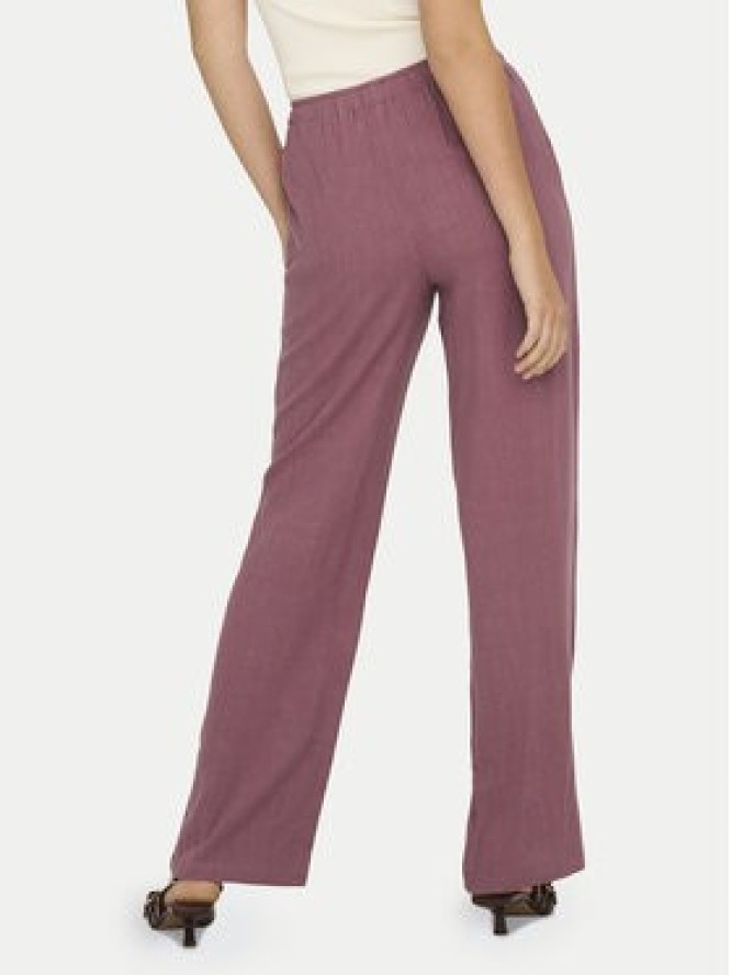 ONLY Spodnie materiałowe Siesta 15322263 Różowy Regular Fit