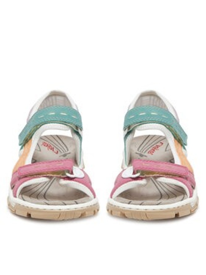 Rieker Sandały CEO-68866-92 Różowy