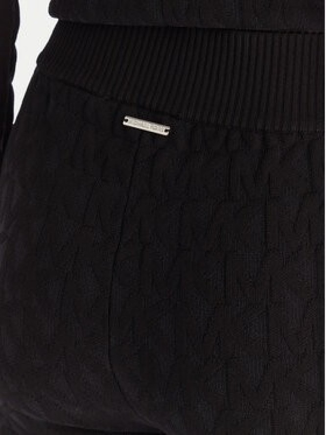 MICHAEL Michael Kors Legginsy MF530W7JWV Czarny Slim Fit