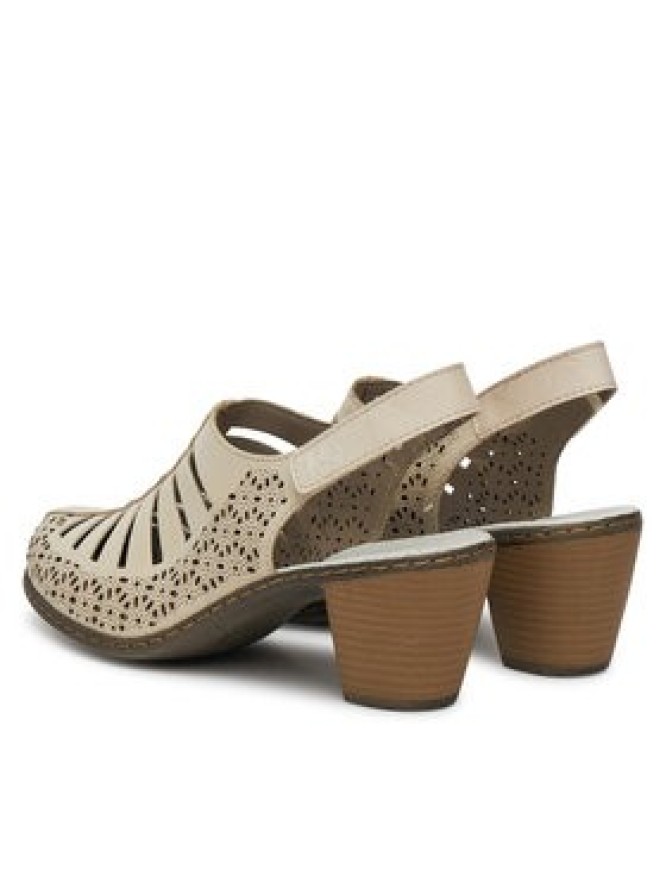 Rieker Sandały 40959-60 Szary