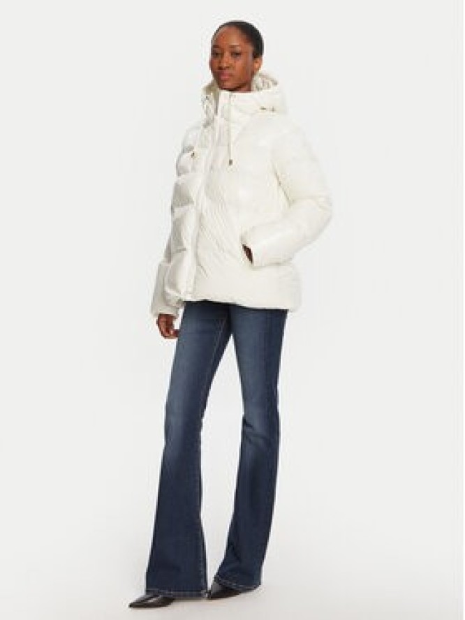 PINKO Kurtka zimowa Eleodoro 101597 A2P7 Biały Regular Fit