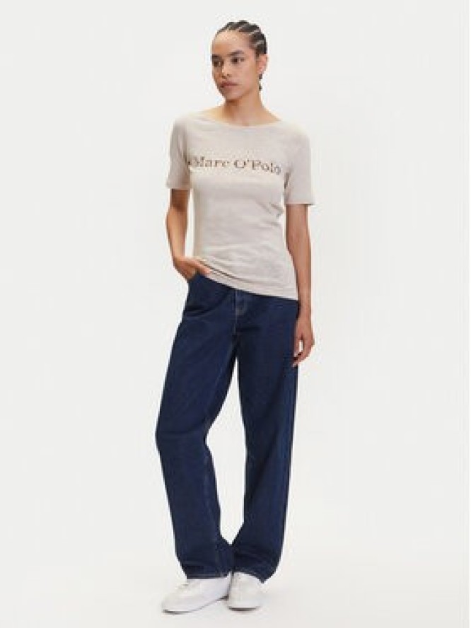 Marc O'Polo T-Shirt 504 2261 51231 Beżowy Regular Fit