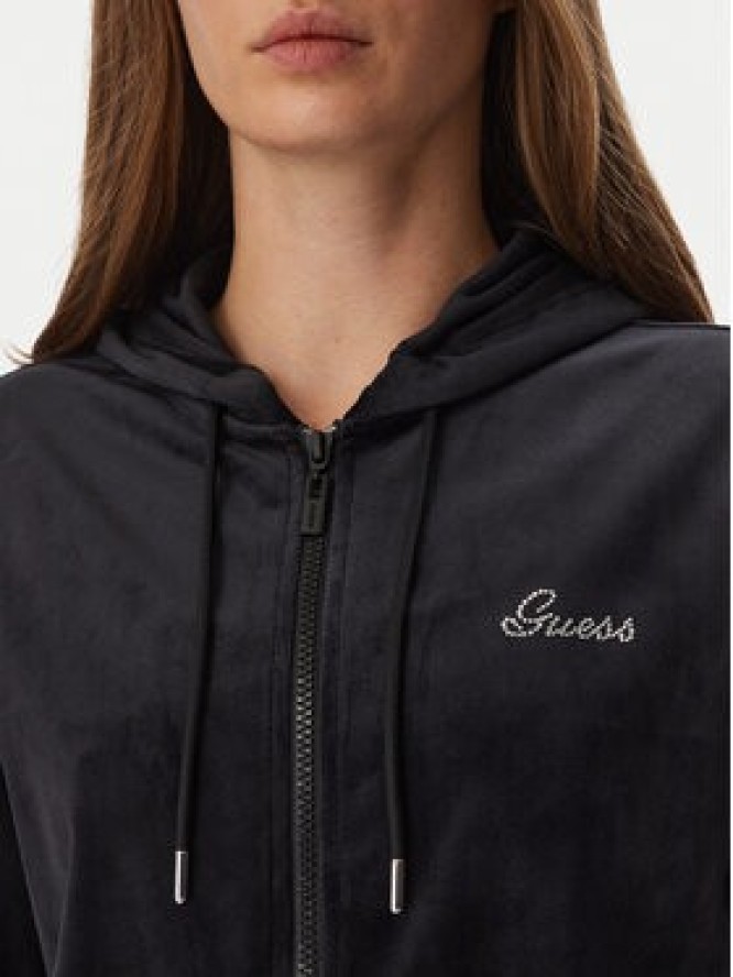 Guess Bluza V6BQ07 K6301 Czarny Regular Fit