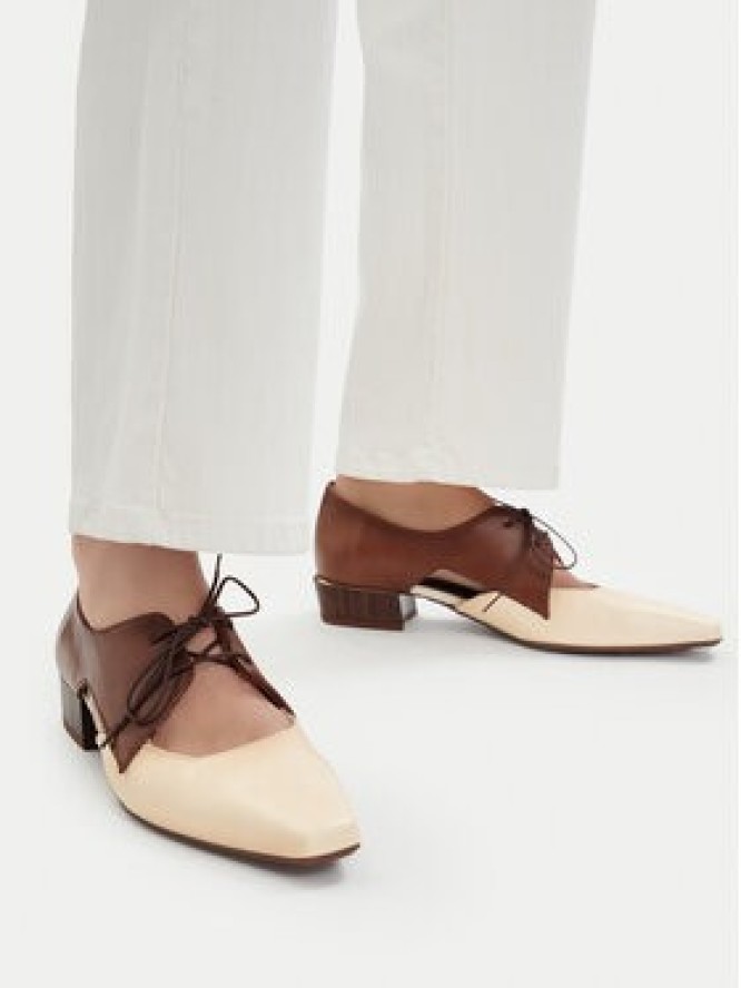 Hispanitas Półbuty BHV264628 C001 Écru