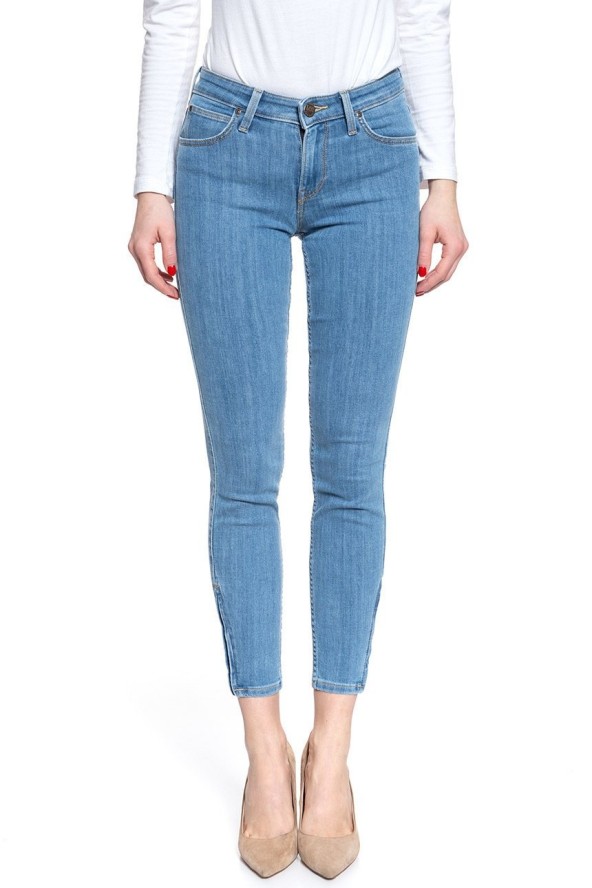 SPODNIE DAMSKIE LEE SCARLETT CROPPED FRESH NEO L30CPFML 112106369