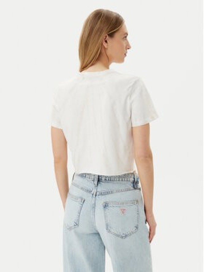 Guess T-Shirt V5GI19 I3Z14 Écru Regular Fit