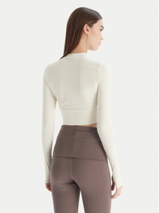 adidas by Stella McCartney Koszulka techniczna Training JM1403 Beżowy Slim Fit