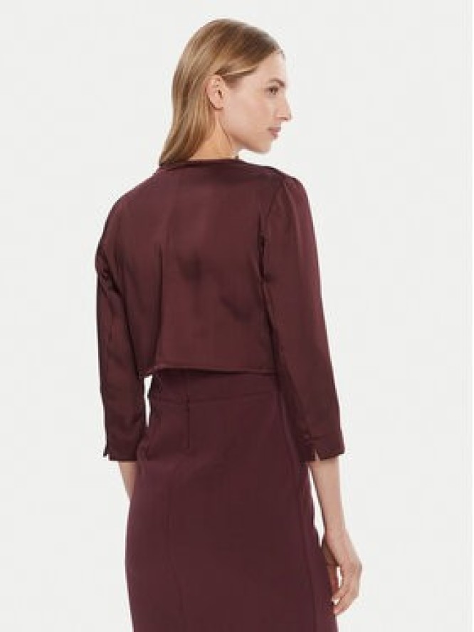 Rinascimento Bolerko CFC0125060003 Bordowy Regular Fit