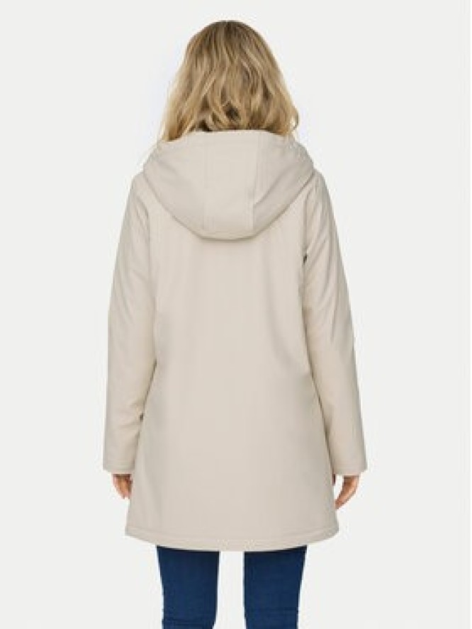 ONLY Kurtka przeciwdeszczowa Sally 15206116 Beżowy Regular Fit