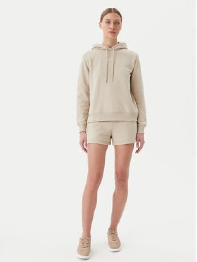 Calvin Klein Jeans Bluza Placed Institutional J20J225364 Beżowy Regular Fit