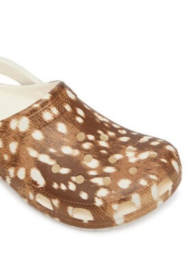 Crocs Klapki Classic Pop Animal Clogs 214153 Brązowy