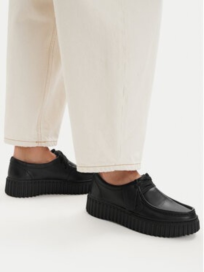 Clarks Półbuty Torhill Bee 26186665 Czarny