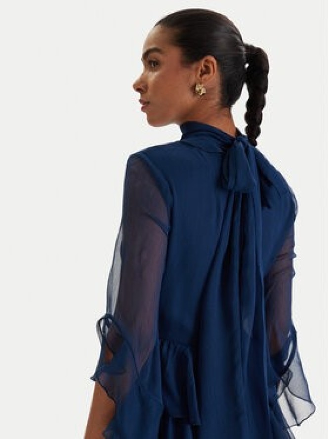 Bardot Sukienka koktajlowa Norah 60273DB Granatowy Slim Fit