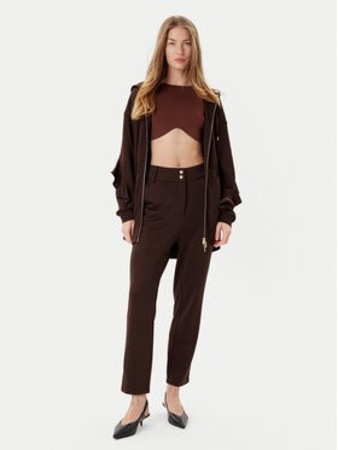 Liu Jo Sport Bluza TF5205 F0778 Brązowy Regular Fit