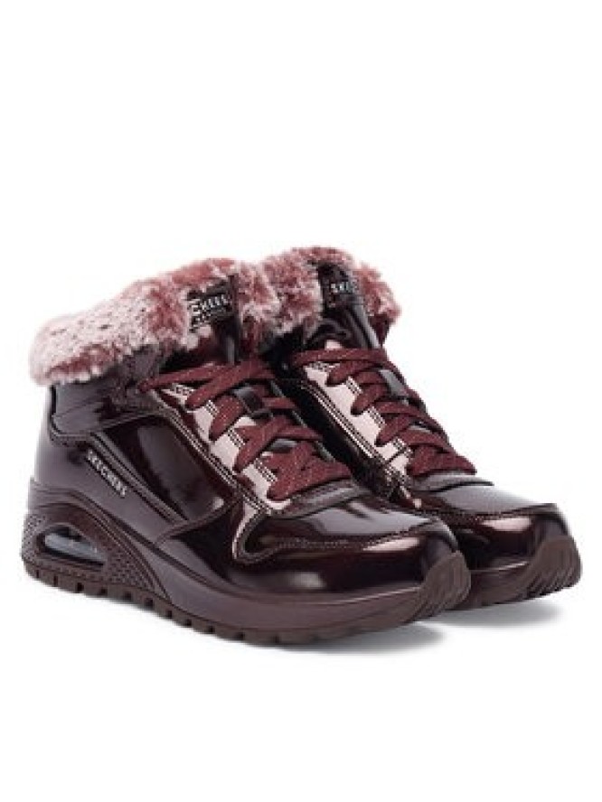 Skechers Trzewiki Uno Rugged 168126/BURG Bordowy