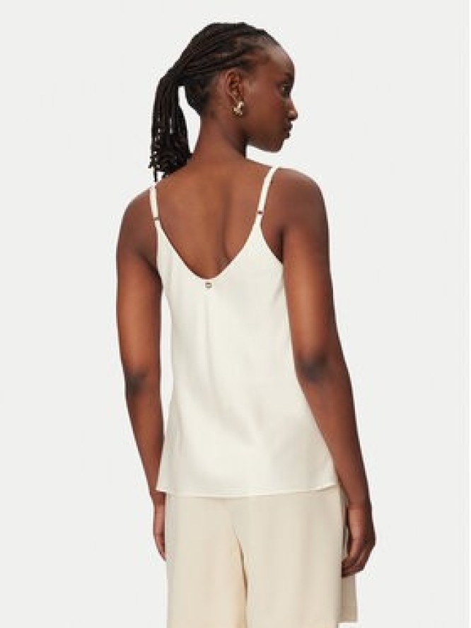 Rinascimento Top CFC0127685003 Biały Regular Fit