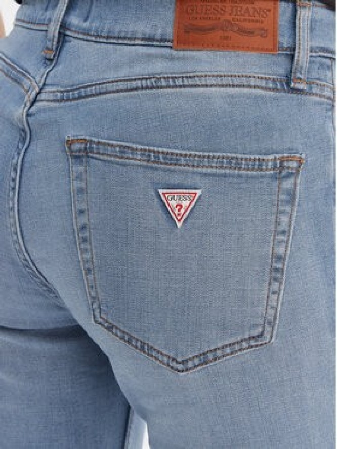 Guess Jeans Jeansy W5YA92 D7043 Niebieski Slim Fit