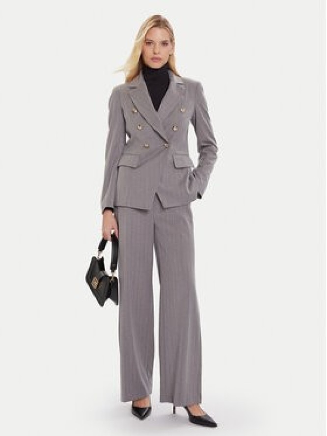 Maryley Marynarka 25IB139/M17 Szary Regular Fit