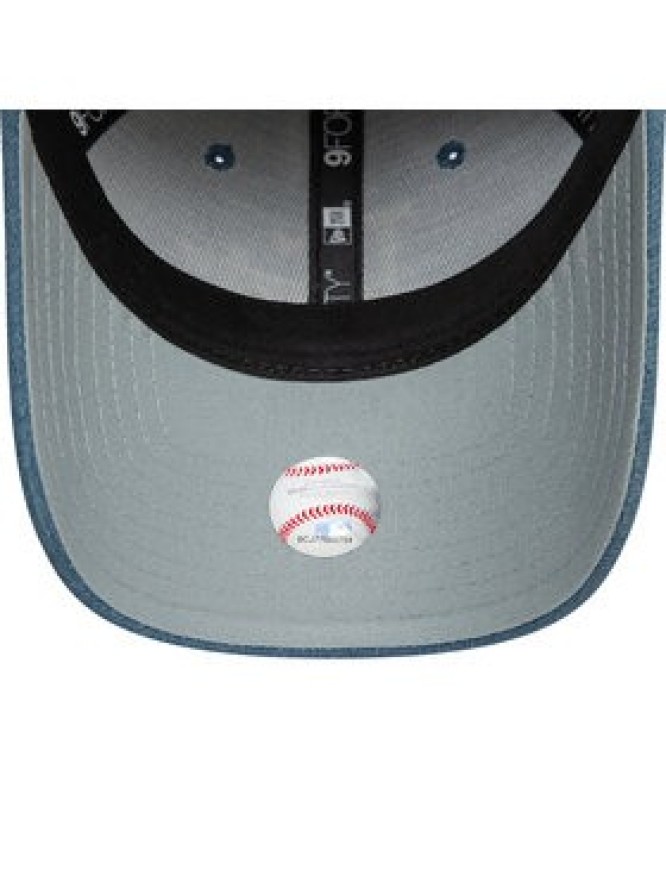 New Era Czapka z daszkiem Los Angeles Dodgers Denim Icon 9Forty 60595350 Niebieski