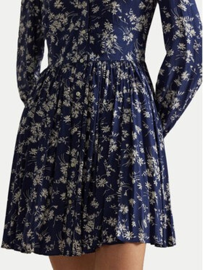 Polo Ralph Lauren Sukienka codzienna 211972064001 Granatowy Regular Fit