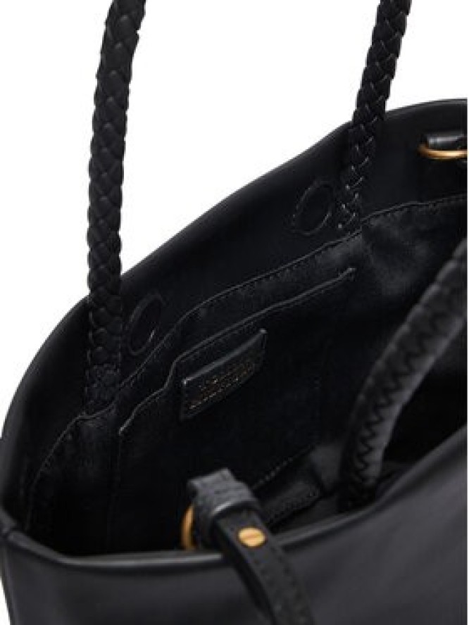 Tommy Hilfiger Torebka Th Marina Bucket Leather AW0AW18739 Czarny