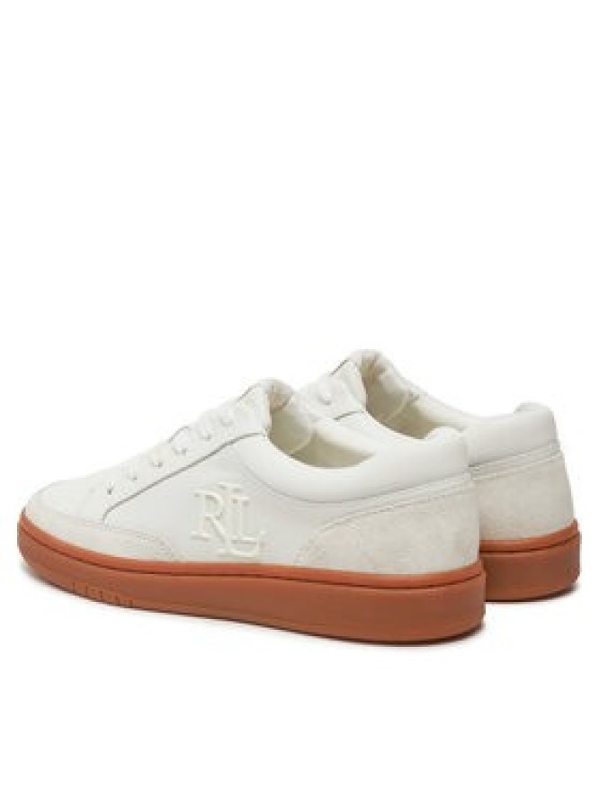 LAUREN RALPH LAUREN Sneakersy Hailey VI 802959240001 Biały