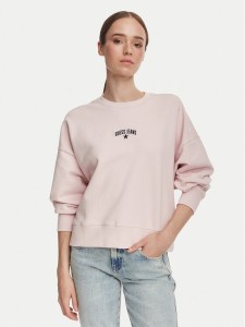 Guess Jeans Bluza W6YQ03 K3828 Różowy Regular Fit