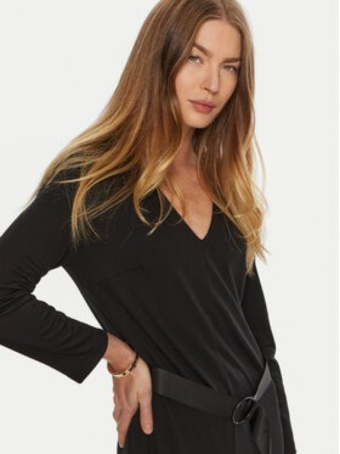 Imperial Sukienka codzienna AFBJIMU Czarny Regular Fit