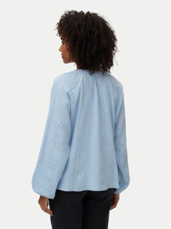 Vero Moda Bluzka Natali 10342739 Niebieski jasny Regular Fit