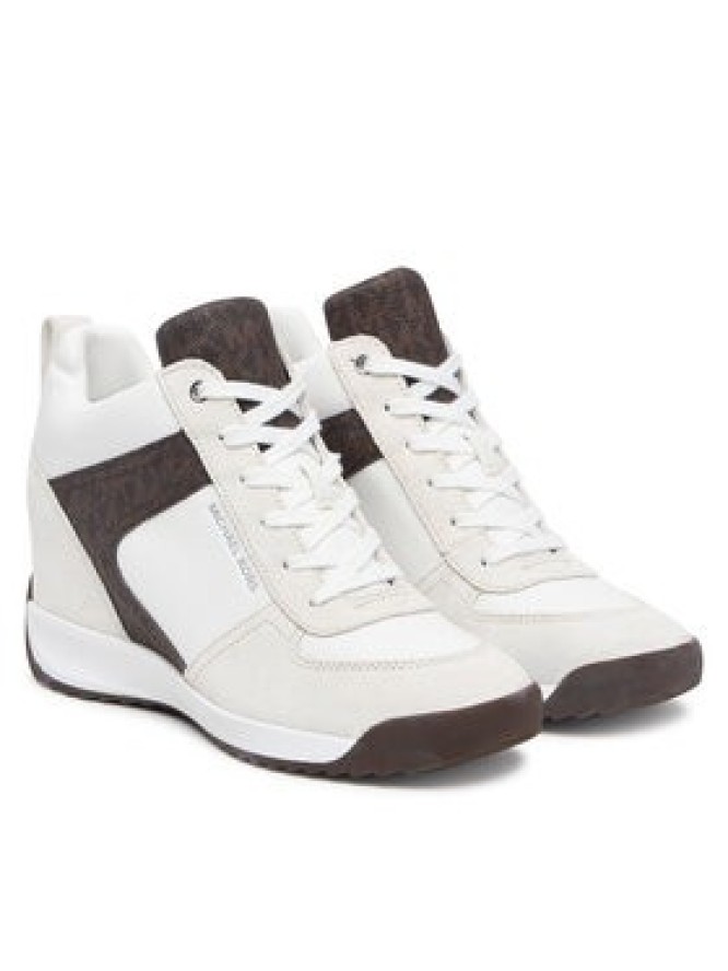 MICHAEL Michael Kors Sneakersy Nikko S2 Wedge Trainer 43F6NKFS4S Biały