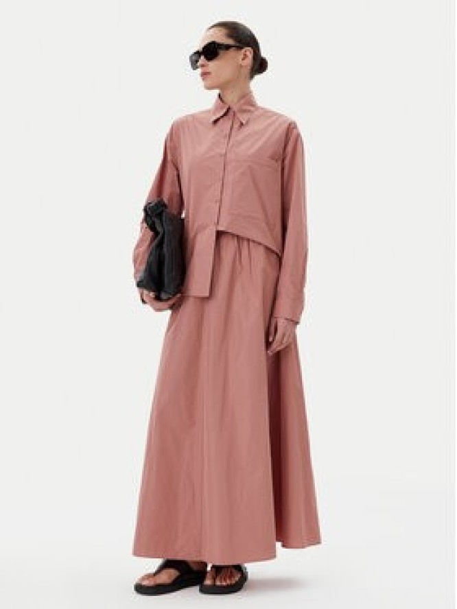 MAX&Co. Spódnica midi Matrigna 2516101074200 Różowy Relaxed Fit