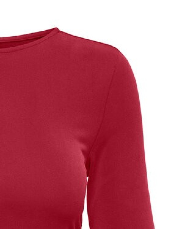 ONLY Bluzka Free Life 15365605 Czerwony Regular Fit